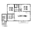 たかびハイツ3号地の間取り画像