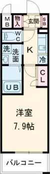 エスリード神戸海岸通の間取り画像