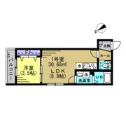 DK新松戸Ⅰの間取り画像