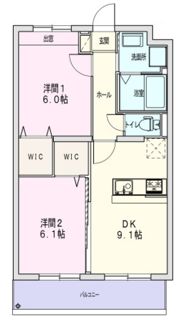 Cinq Blanc（サンク ブラン）の間取り画像