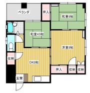 フロンティア麻里布の間取り画像