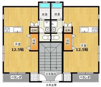 ラパン郡元の間取り画像