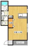 ラパン郡元の間取り画像