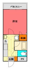 中央マンションⅡの間取り画像