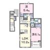 ケイモデルノ ルート 210の間取り画像