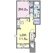 ヒカルサ豊橋柳生川Ⅱの間取り画像