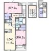 グラシアス 甲斐の間取り画像