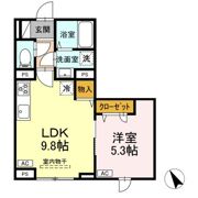 セレスティア中台の間取り画像