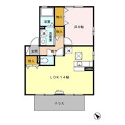 ウィルモア湘南 Bの間取り画像