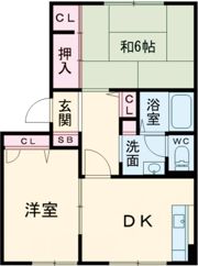 メゾン・ソレイユ B棟の間取り画像