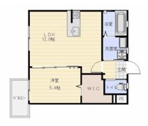 カリエンなめだの間取り画像