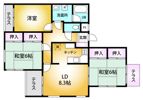 多摩平グリーンコーポの間取り画像
