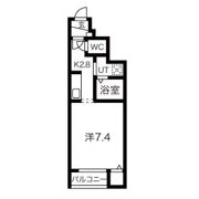 クレアBの間取り画像