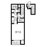 クレアBの間取り画像