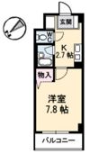 JRBハイツ横川の間取り画像