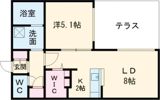 ao akua CTS (アオアクアシーティーエス)の間取り画像