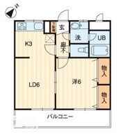 コンフォルト桜町の間取り画像