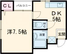 プランドール大久保の間取り画像