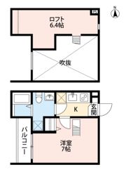 サンテラス西岩田の間取り画像