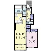 ベル モーズ Ⅰの間取り画像