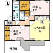 アリオス Bの間取り画像