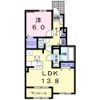 ベル モーズ Ⅱの間取り画像