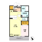 ヴィラ ソレイユの間取り画像
