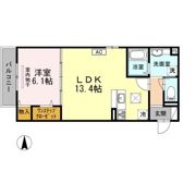 バトー 一文字の間取り画像