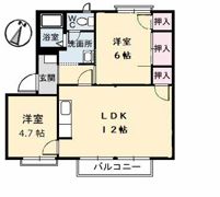 フレグランス吉田 B棟の間取り画像