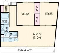 サンハイツ大和第3の間取り画像