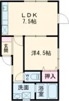 クラシア山の手の間取り画像