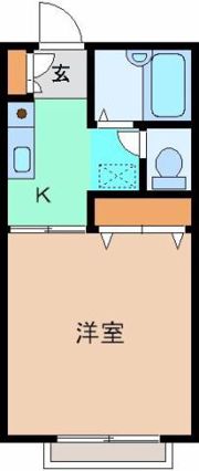 ハイツユズリハの間取り画像