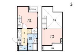 MAHORA MAISON久留米大学駅前2の間取り画像