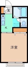 ハイツユズリハの間取り画像
