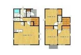 下落合戸建の間取り画像