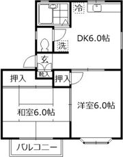 オークリーフの間取り画像