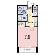 アップサイド日吉Bの間取り画像