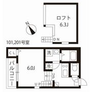 ミライグレースささしまの間取り画像