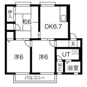 サニーホームズ池田の間取り画像