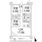 キャッスルコート田寺東の間取り画像