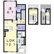 アルエットAの間取り画像
