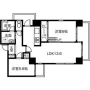ナビシティ丸の内1001号室の間取り画像