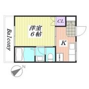 クレセール大和の間取り画像