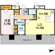 D'グラフォート ザ・タワー郡山 605号室の間取り画像