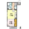 D-Room Sashie（ﾃﾞｨｰﾙｰﾑｻｼｴ）の間取り画像