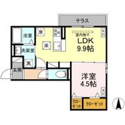 D-crinum 白銀Ⅱの間取り画像