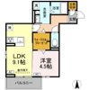 D-crinum 白銀Ⅱの間取り画像