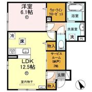 villa 高畔（ヴィラタカデ）の間取り画像