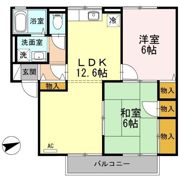 セジュールラピスの間取り画像