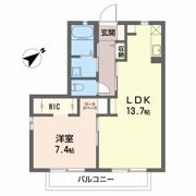 VANアベニュー Aの間取り画像